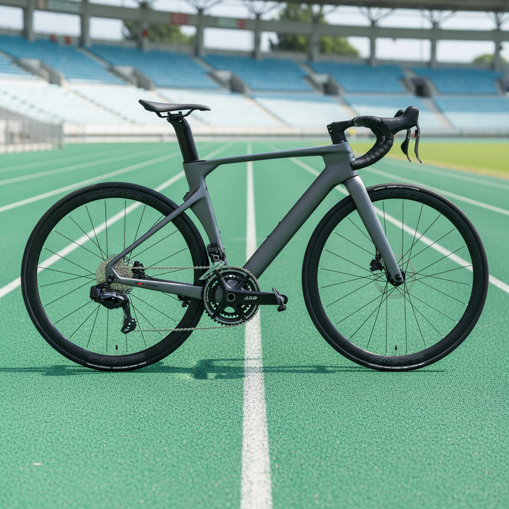 Volt Motions AeroCity R10 Carbon Road Bike - studio product shot
