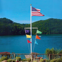 Marine Aluminum Flagpole