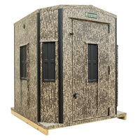 Shadow Hunter 6x6 Octagon Archery Blind - front angle view