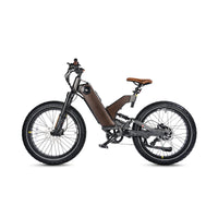Marsant's X ANT5 electric fat tire mountain bike detail view
