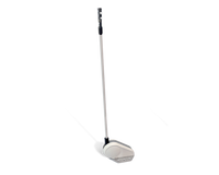 Lumitec Contour Masthead Combo Light with white finish and Angler Motorized Base - front view