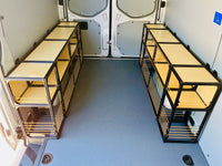 Mercedes Sprinter 144 Shelving Set - Camper Van Conversion DIY Kit
