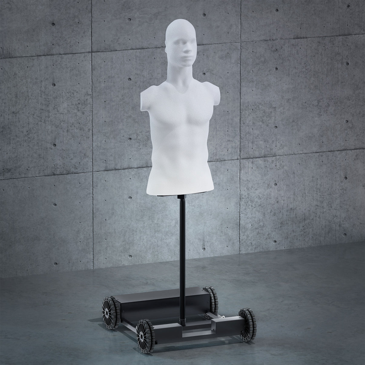 RUBBER DUMMIES™ Mover v1.0 remote control target mover system - full view