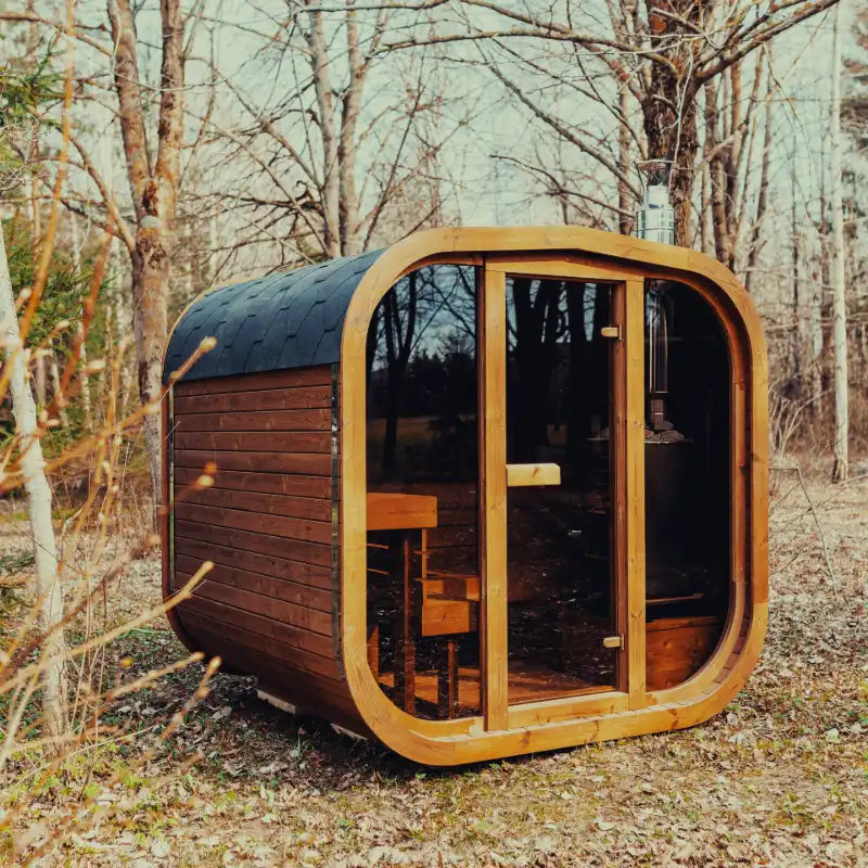 MW20 ThermoWood 6-Person Outdoor Sauna - view 9