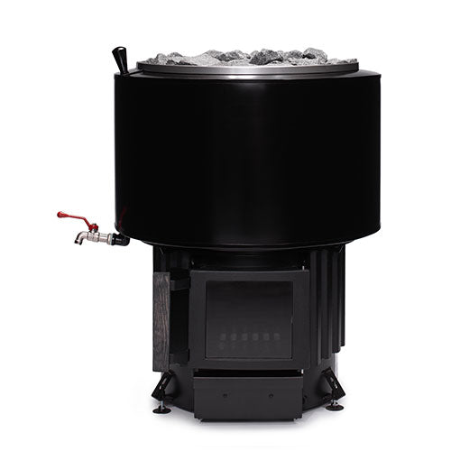 Narvi Luosto VS 16kW Wood-Burning Sauna Stove with Integrated Watertank
