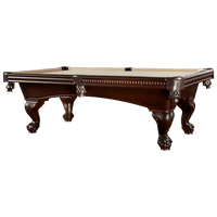 American Heritage Marietta 8' Pool Table in Sierra stain - hero view