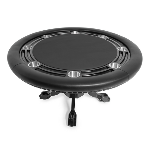 Image of BBO Nighthawk Black Poker Table