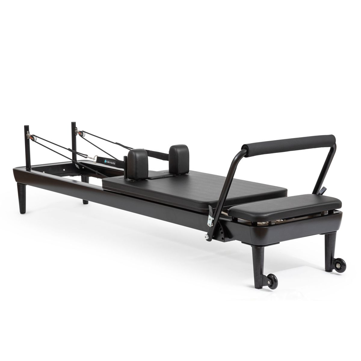 Elina Pilates Nubium Black Edition Aluminum Reformer - full view
