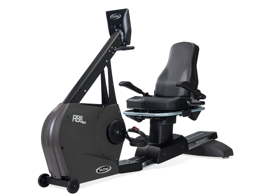 NuStep RB8 MAX Recumbent Bike - Front Hero Shot