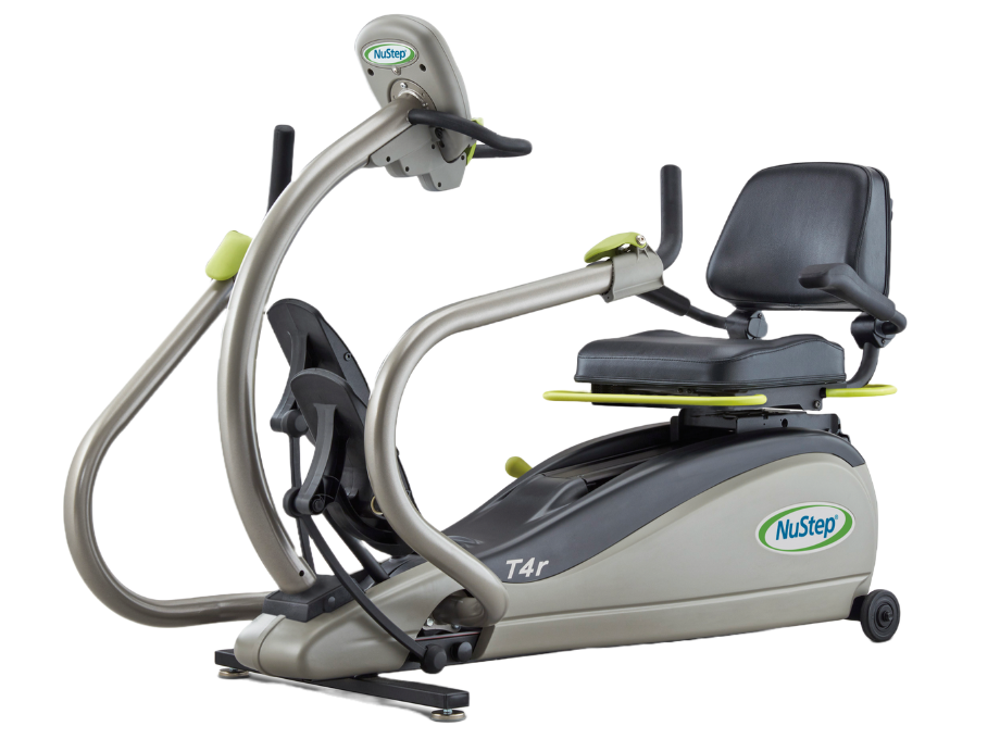 NuStep T4r Recumbent Cross Trainer side angle view