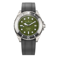 Oceaneva 6000m Deep Marine Explorer VI Grade 5 Titanium Automatic Watch Green Dial