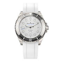 Oceaneva 6000m Deep Marine Explorer VI Grade 5 Titanium Automatic Watch White Dial