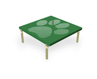 Dog Park Paws Grooming Table or Surface Mount