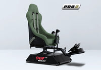 DOF Reality P2 PRO Motion Helicopter Cockpit 2-Axis PRO simulator platform - front view