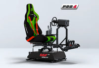DOF Reality P4 PRO 4-Axis Motion Racing Simulator Platform - front view