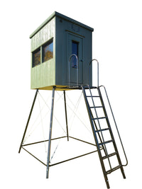 Boonetown Palace X Series 5x6 Square Hunting Blind - Exterior View