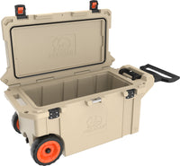 Pelican 80QW Elite Wheeled Cooler - Tan or White