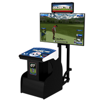 Golden Tee PGA TOUR Showpiece PRO cabinet - home view