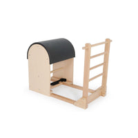 Elina Pilates Ladder Barrel with Wooden Base - full view