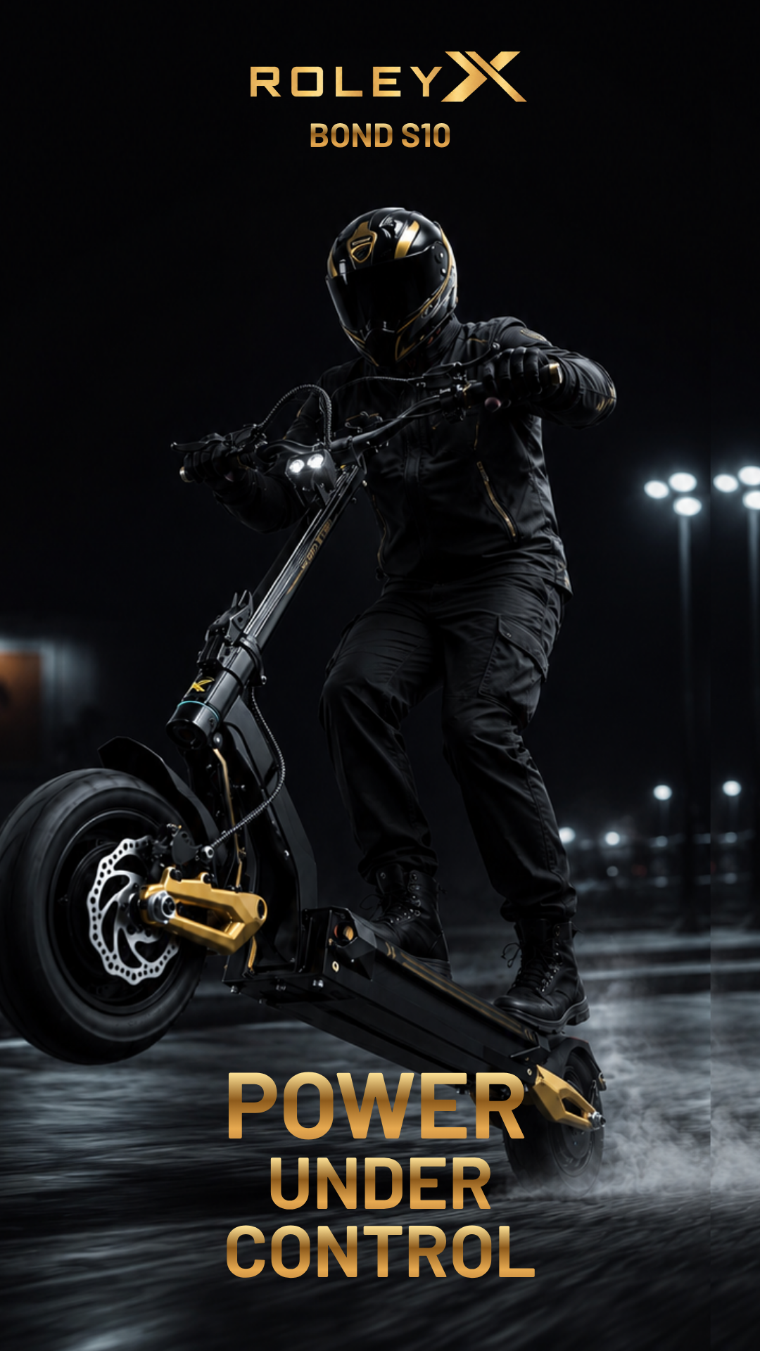RoleyX Bond S10 Electric Scooter hero shot