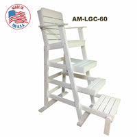 Aquamentor 60" Lifeguard Chair - Stable Lifesaving Platform