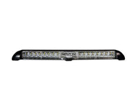 Lumitec Razor LED Light Bar Flood Black Housing - Front View