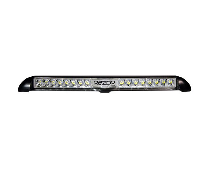 Lumitec Razor LED Light Bar Spot Black Housing Flush Mount - front view