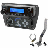 Rugged Radios Can-Am Commander complete UTV communication intercom and radio kit with dash mount