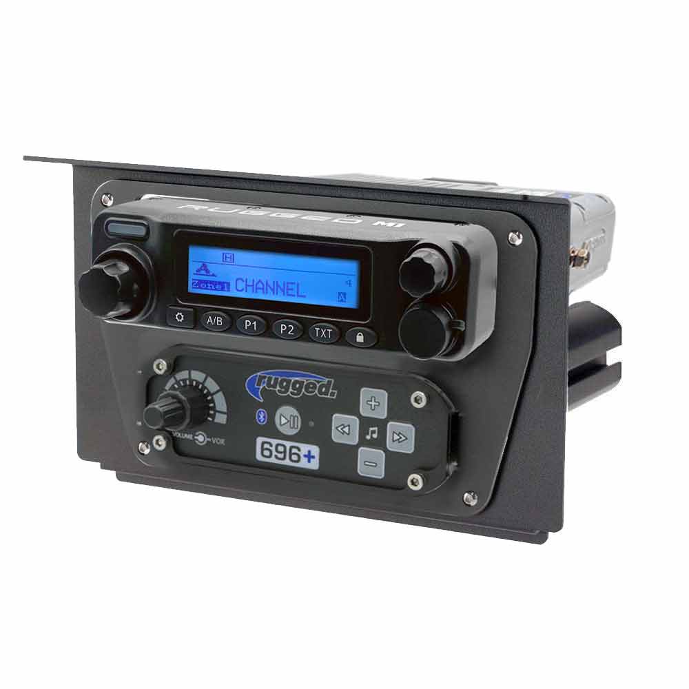Rugged Radios Polaris RZR XP 1000 Complete UTV Communication Kit with Intercom and 2-Way Radio