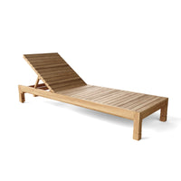 Anderson Teak South Bay Sun Lounger - Solid Teak Wood