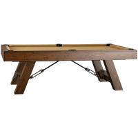 American Heritage Savannah 7' Pool Table in Sable finish - front view