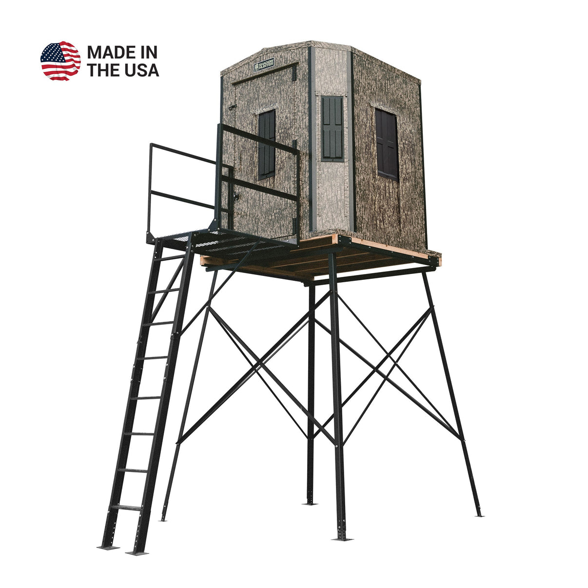Shadow Hunter 6x6 Octagon Archery Blind - lifestyle hunting scene