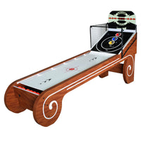 Hathaway Boardwalk 8-ft Alley Roller and Score Arcade Game Table with LED Scoring
