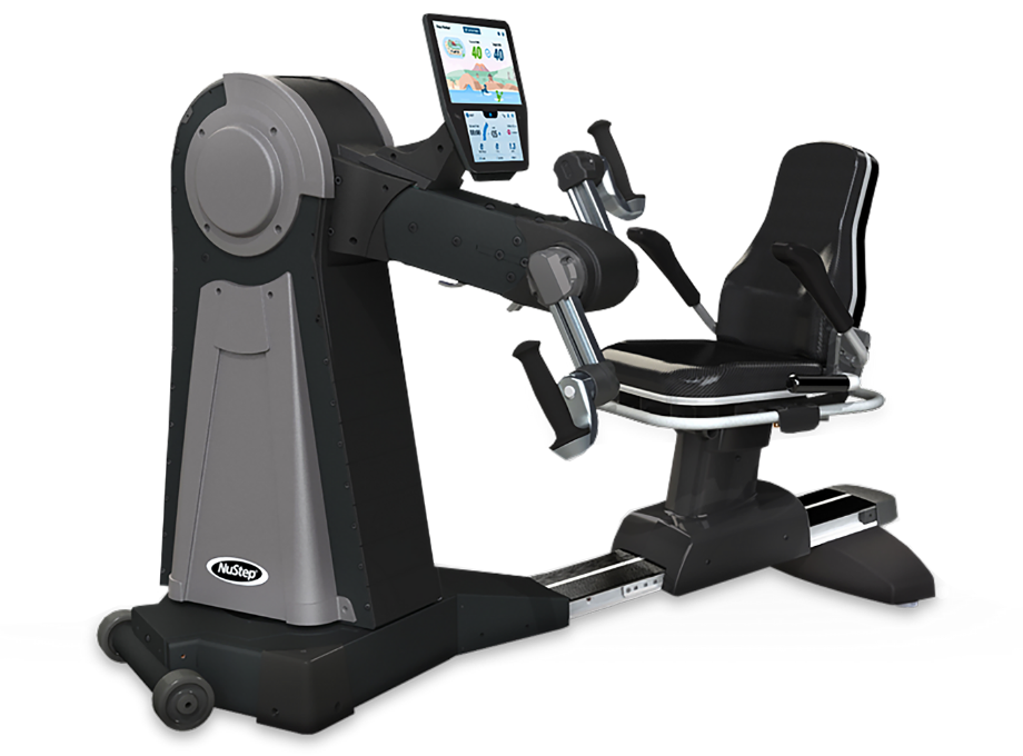NuStep UE8 MAX Upper Body Ergometer - full product view on white background