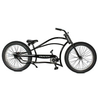 Tracer Siena 26'' Chopper Stretch Cruiser Fat Tire Bike 1 Speed/7 Speed