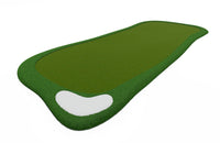 TopGreens USA Cadenza Putting Green - 7.2 ft x 18.8 ft with flowing undulations for distance control practice