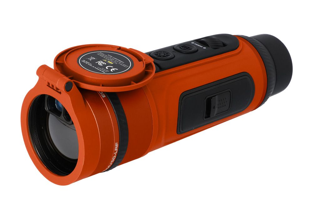 SIG SAUER ECHO MV50-LRF Marine Thermal Rangefinder Monocular in Orange - hero left view