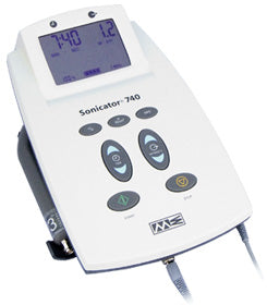 Mettler Sonicator 740 therapeutic ultrasound unit with 5cm2 dual-frequency applicator