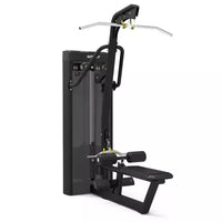 Spirit Fitness CSD-LPSR Commercial Lat Pulldown and Seated Row Machine - front view