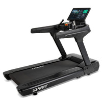 Spirit CT1000ENT Commercial Treadmill front view with 21.5-inch touchscreen console