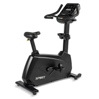 Spirit CU900 Commercial Upright Bike - front three-quarter view