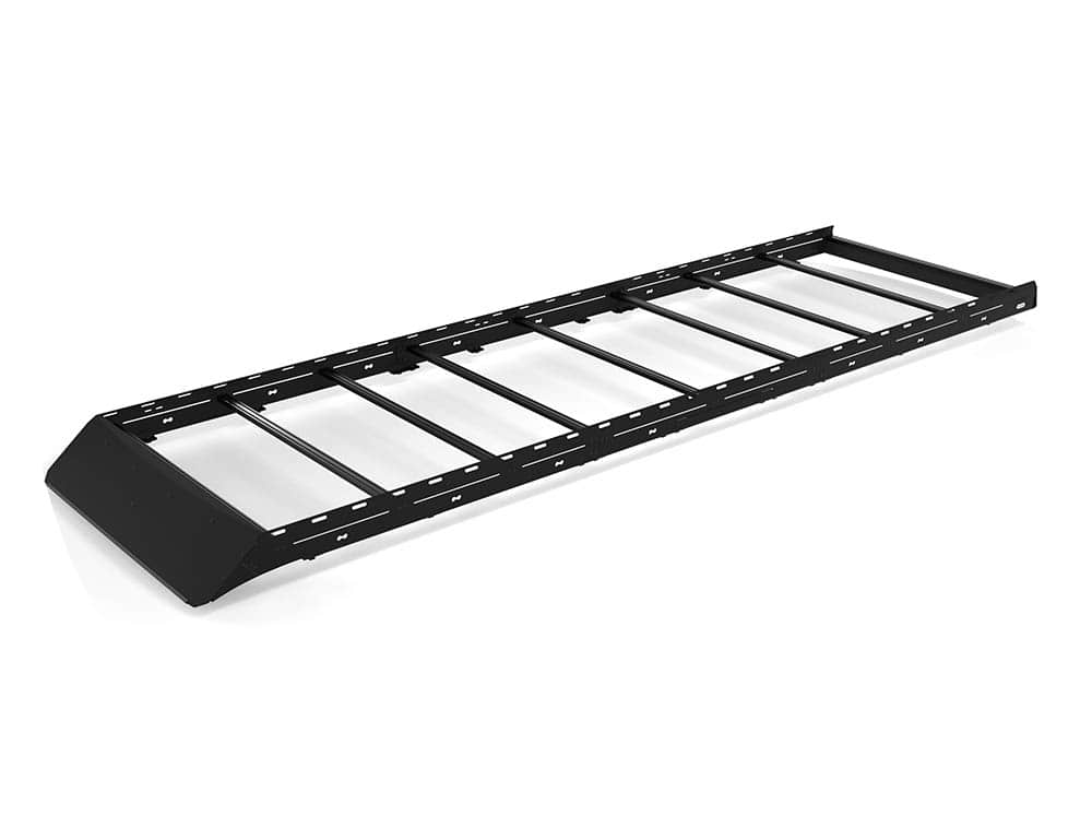 Flatline Van Co. Standard Roof Rack on Mercedes Sprinter 170 Extended van - full hero view