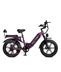 Victrip Mimas Torque Sensor Step Thru EBike with Rack and Fender