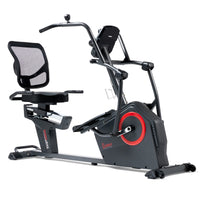 Smart Programmable Electro-Magnetic Resistance Recumbent Elliptical Cross Trainer