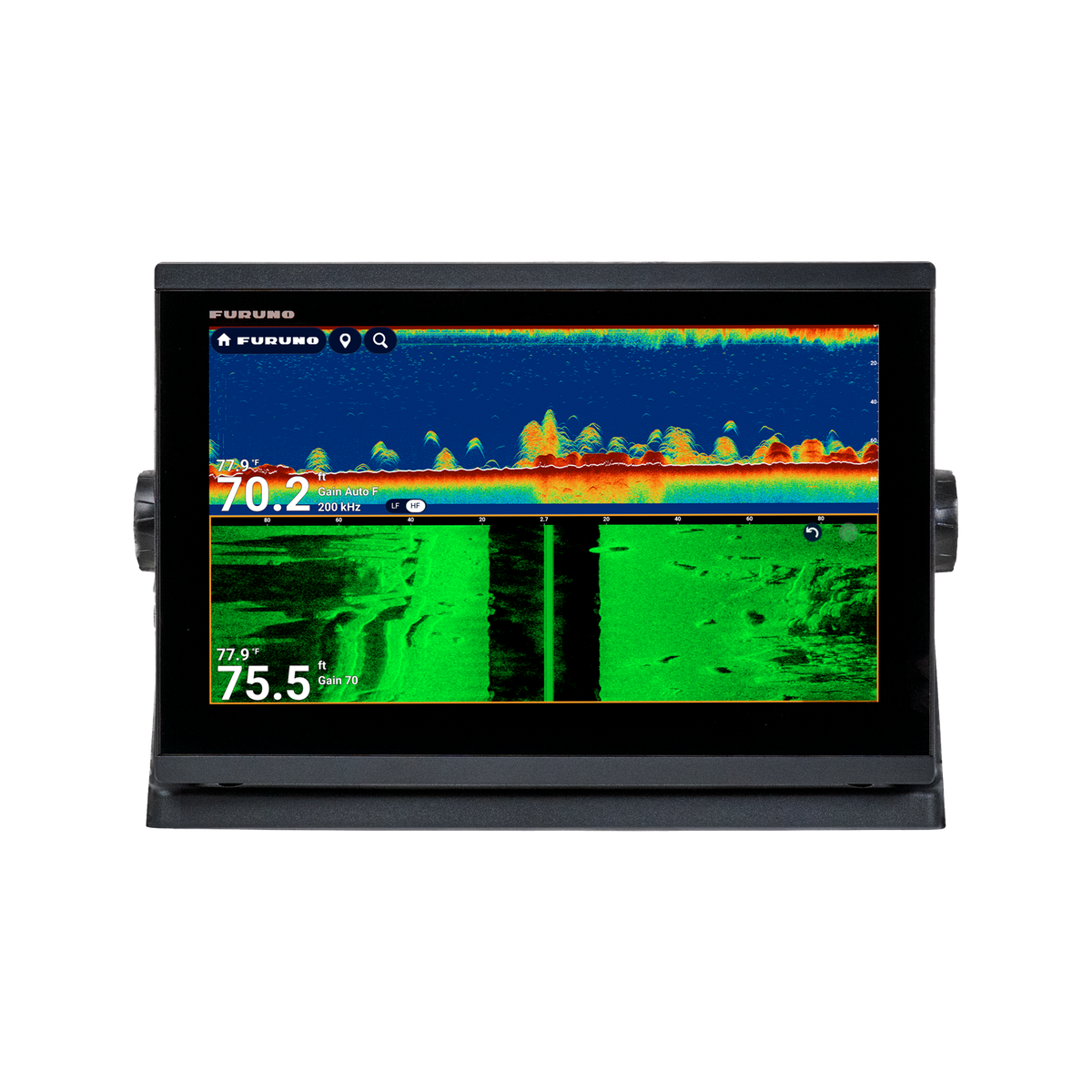 Furuno TZT13E 13-inch NavNet TZtouchE Multi-Function Display - Front View