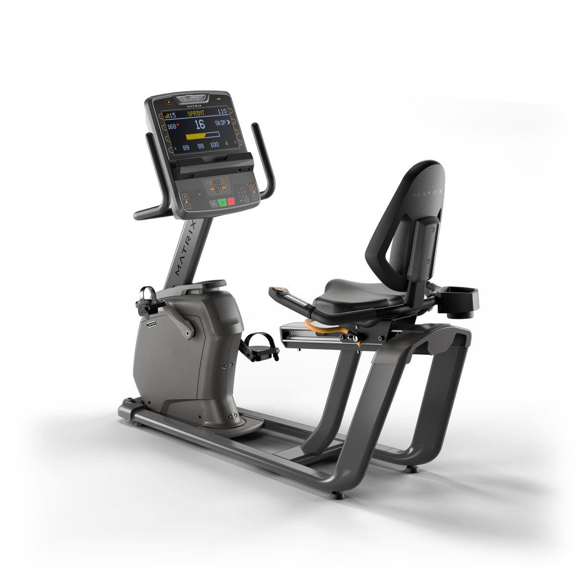 Matrix Lifestyle Recumbent Cycle with Premium LED Console - hero view
