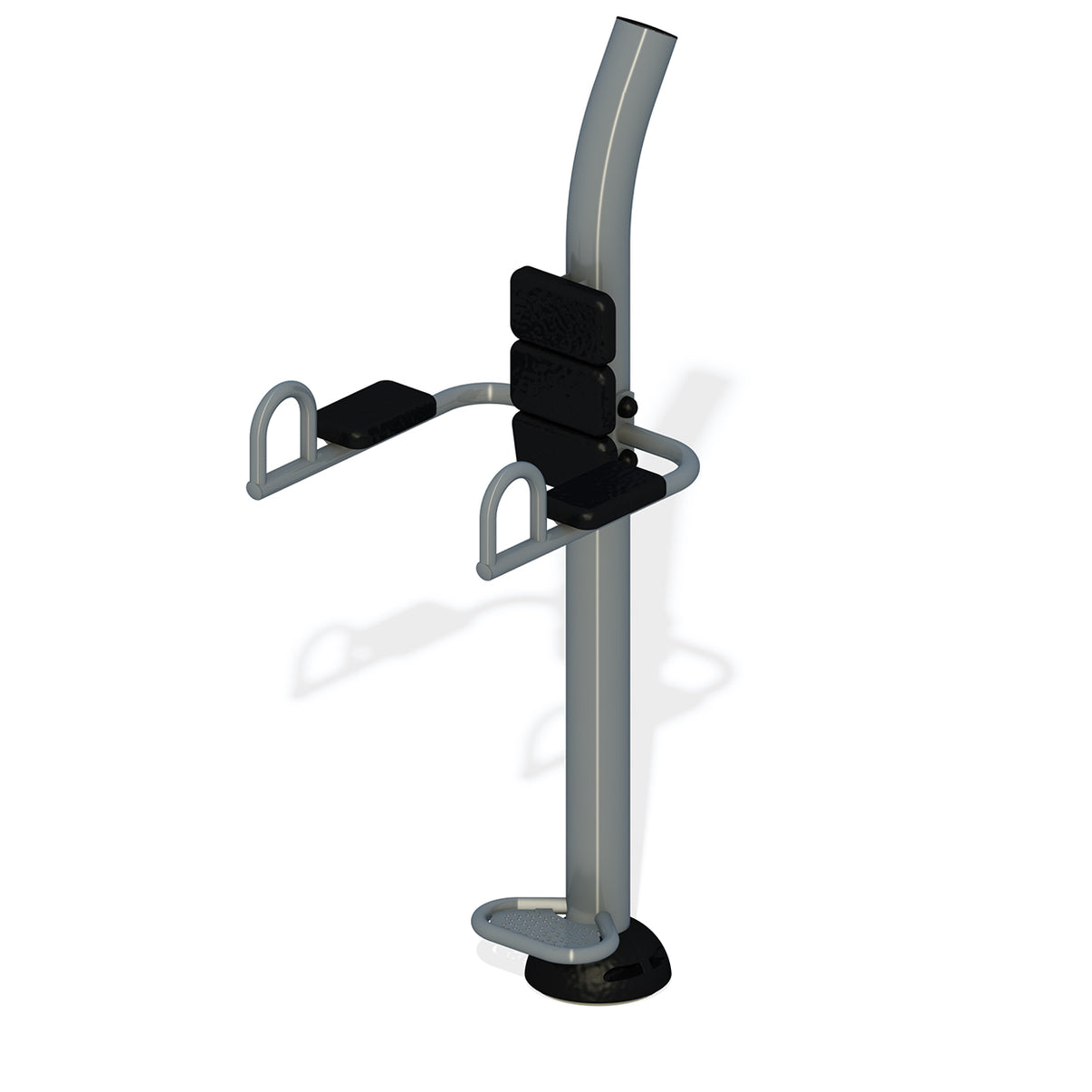 ActionFit Captain's Chair outdoor ab station full view - FitTech Series