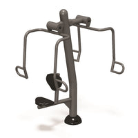 ActionFit UP179 Accessible Chest Press outdoor exercise station side view