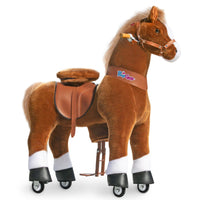 Model U® Horse Ride-On Kids Toy Age 7+ – Brown