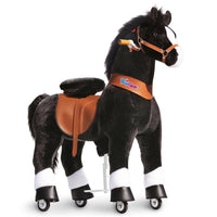 Model U® Horse Ride-On Kids Toy Age 7+ – Black
